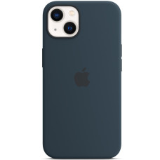 Силіконовий чохол-накладка Apple Silicone Case for iPhone 13, Abyss Blue (HC)(A)