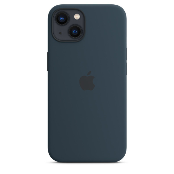 Силіконовий чохол-накладка Apple Silicone Case for iPhone 13, Abyss Blue (HC)(A)