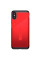 Чехол-накладка с держателем для карт Baseus Card Pocket Series Case for iPhone X, Red