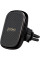 Автотримач з бездротовою зарядкою Pitaka MagEZ Mount Qi Car Vent, Black/Gun Metal (CM3001QBGM)