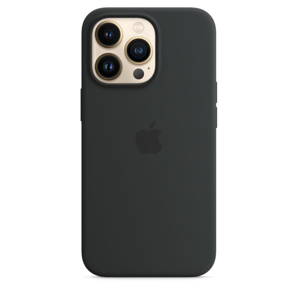 Силиконовый чехол накладка Apple Silicone Case with MagSafe for iPhone 13 Pro, Midnight (HC)