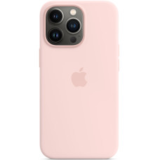 Силиконовый чехол накладка Apple Silicone Case with MagSafe for iPhone 13 Pro, Chalk Pink (HC)