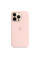Силиконовый чехол накладка Apple Silicone Case with MagSafe for iPhone 13 Pro, Chalk Pink (HC)