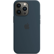 Силиконовый чехол накладка Apple Silicone Case with MagSafe for iPhone 13 Pro, Abyss Blue (HC)