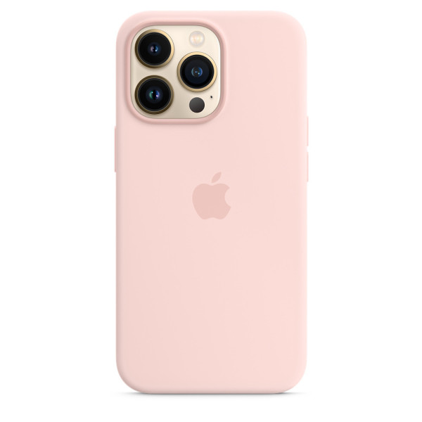 Силиконовый чехол-накладка Apple Silicone Case for iPhone 13 Pro, Chalk Pink (HC)(A)