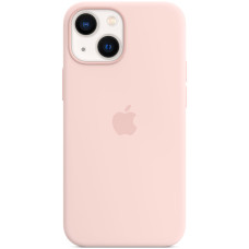 Силиконовый чехол накладка Apple Silicone Case with MagSafe for iPhone 13, Chalk Pink (HC)