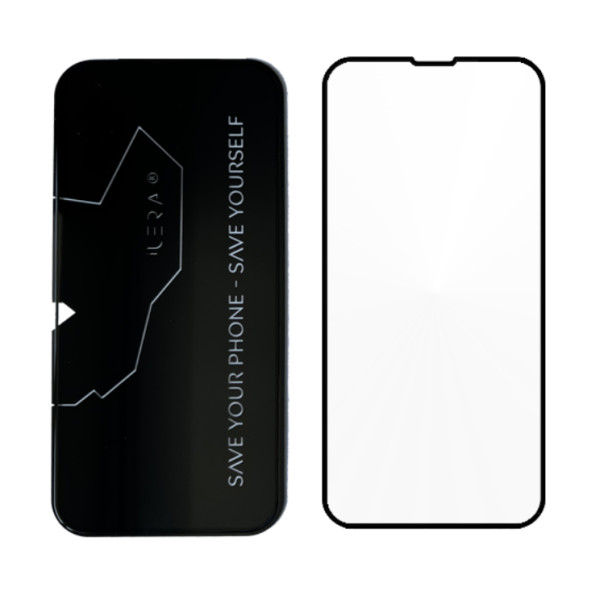 Защитное стекло для смартфона ILera Sapphire DeLuxe + Glass for iPhone 13 Pro Max + Carbon Back Film