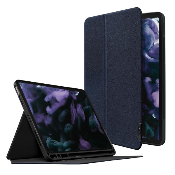 Чехол LAUT Prestige Folio for iPad Pro 12.9(2018-2021) with Pencil Slot, Indigo(L_IPP21L_PR_BL)(L_IPP20L_PR_B)