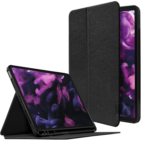 Чехол-книжка LAUT Prestige Folio for iPad Pro 12.9 (2021/2020/2018)with Pencil Slot, Black