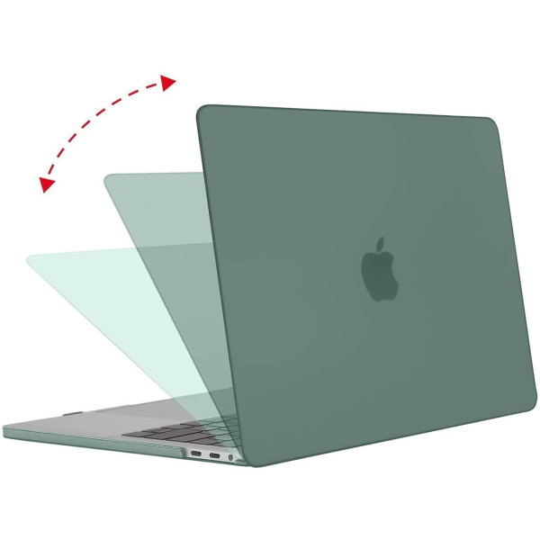 Чехол-накладка Hardshell Case for MacBook Pro 13 M1 (2020-2021), Cypruss Green Matte