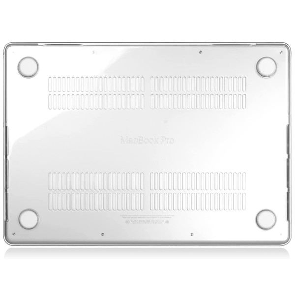 Чехол-накладка Hardshell Case for MacBook Pro 14 2021, Crystal Clear