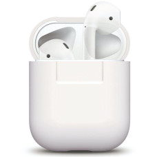 Чехол для наушников Elago Silicone Case for Airpods, White (EAPSC-WH)