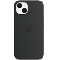 Силиконовый чехол-накладка Silicone Case for iPhone 13, Black (HC)(A)