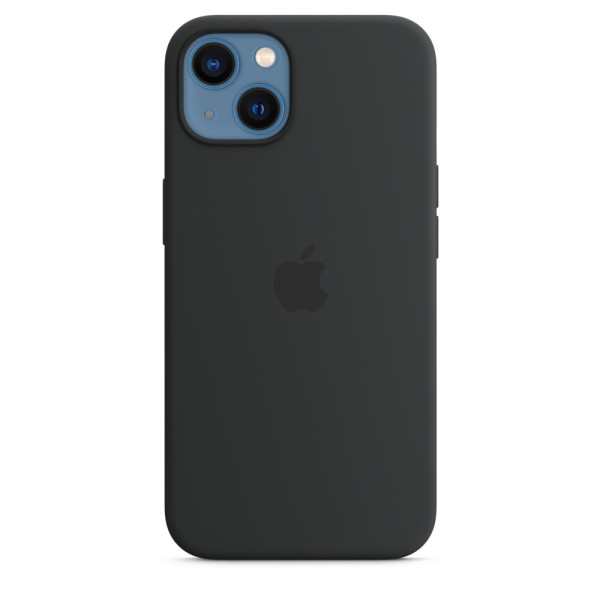 Силиконовый чехол-накладка Silicone Case for iPhone 13, Black (HC)(A)