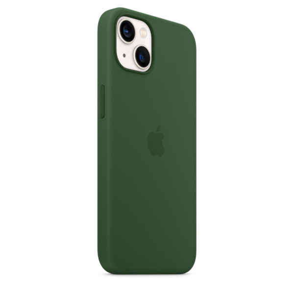 Силиконовый чехол-накладка Silicone Case with MagSafe for iPhone 13, Clover (HC)