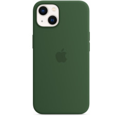 Силиконовый чехол-накладка Silicone Case with MagSafe for iPhone 13, Clover (HC)