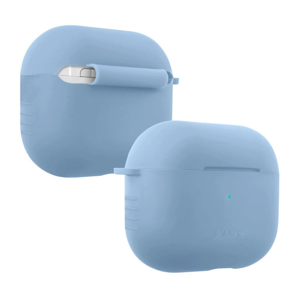 Силиконовый чехол для наушников Laut POD Case for AirPods 3, Powder Blue (L_AP4_POD_PB)