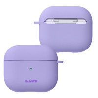 Силиконовый чехол для наушников Laut Huex Pastels Case for AirPods 3, Violet (L_AP4_HXP_PU)