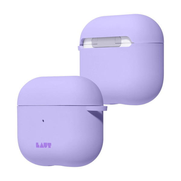 Силиконовый чехол для наушников Laut Huex Pastels Case for AirPods 3, Violet (L_AP4_HXP_PU)