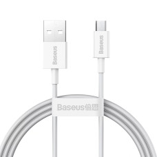 Кабель синхронизации Baseus Superior Series Fast Charging Micro USB 2A 1m, White