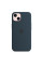 Силиконовый чехол-накладка Apple Silicone Case with MagSafe for iPhone 13, Abyss Blue (HC)