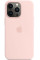 Чехол-накладка Silicone Case with MagSafe for iPhone 13 Pro Max, Chalk Pink (HC)