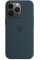 Чехол-накладка Silicone Case with MagSafe for iPhone 13 Pro Max, Abyss Blue (HC)