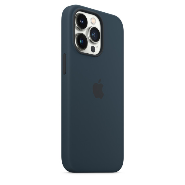 Чехол-накладка Silicone Case with MagSafe for iPhone 13 Pro Max, Abyss Blue (HC)