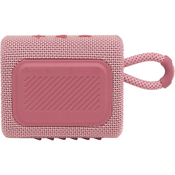 Портативна акустика JBL Go3, Pink (JBLGO3PINK) Офіційна Гарантія