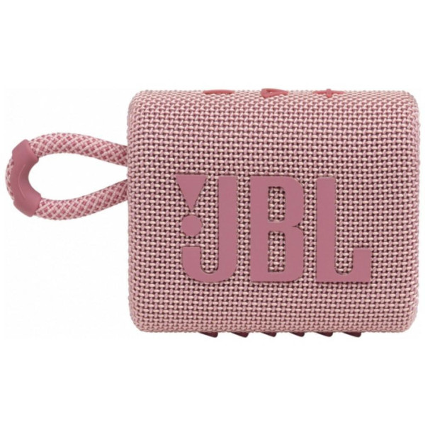Портативна акустика JBL Go3, Pink (JBLGO3PINK) Офіційна Гарантія