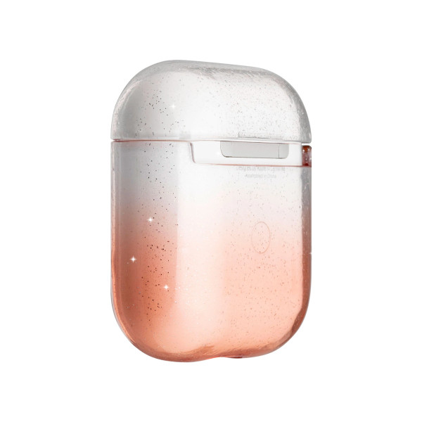 Чехол для наушников LAUT Ombre Sparkle Сase for AirPods, Peach (L_AP_OS_P)