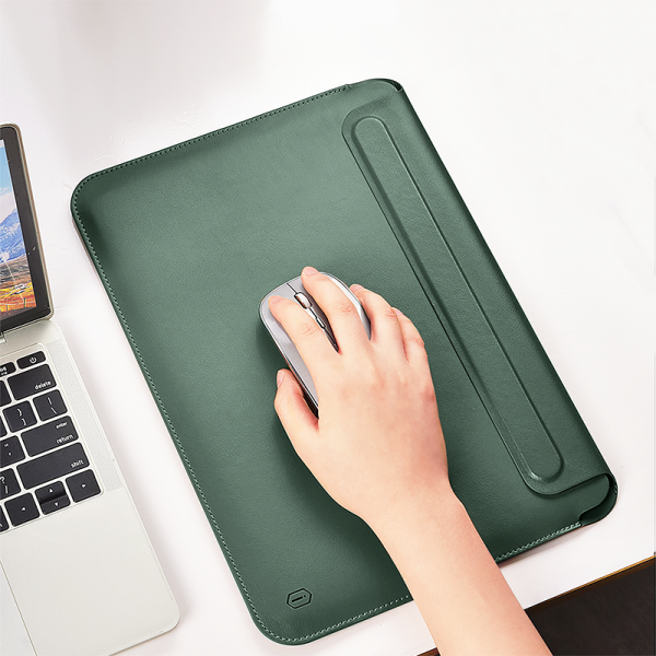 Чехол-папка WIWU Alita Slim Stand Sleeve Series for MacBook 13, Green