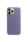 Кожанный чехол-накладка Apple Leather Case with MagSafe for iPhone 13 Pro Max, Wisteria (HC)