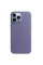 Кожанный чехол-накладка Apple Leather Case with MagSafe for iPhone 13 Pro Max, Wisteria (HC)