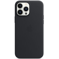 Чехол накладка Apple Leather Case with MagSafe for iPhone 15 Pro, Black (HC)