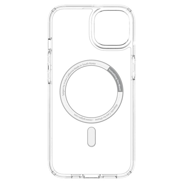 Чехол накладка Spigen Ultra Hybrid Case with MagSafe for iPhone 13, White (ACS03528)