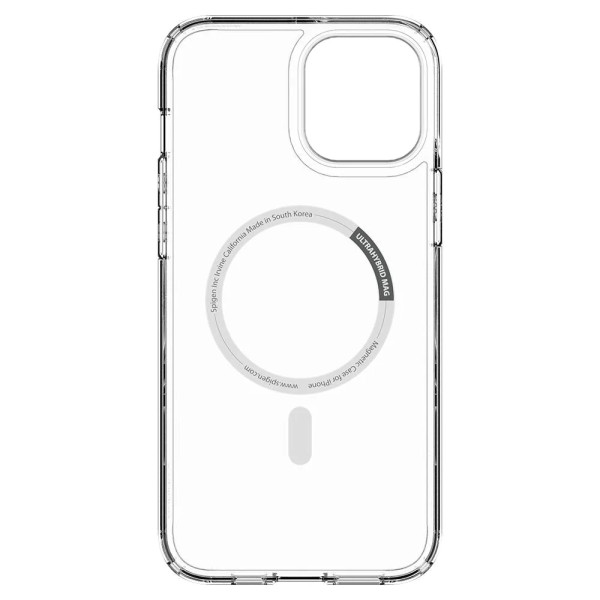 Чехол накладка Spigen Ultra Hybrid Case with MagSafe for iPhone 12/12 Pro, White (ACS02625)