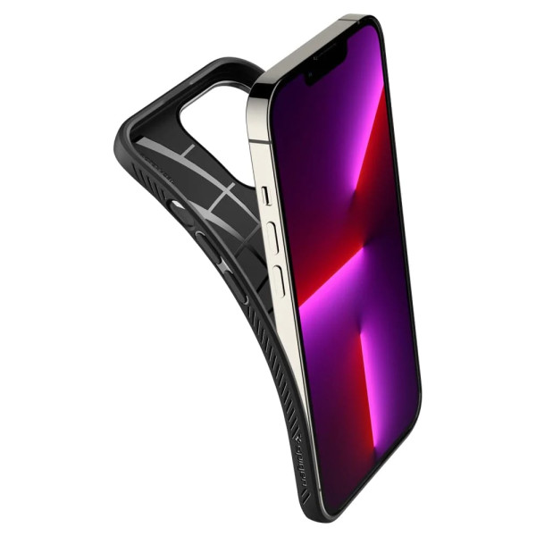 Чехол накладка Spigen Liquid Air Case for iPhone 13 Pro Max, Black (ACS03201)