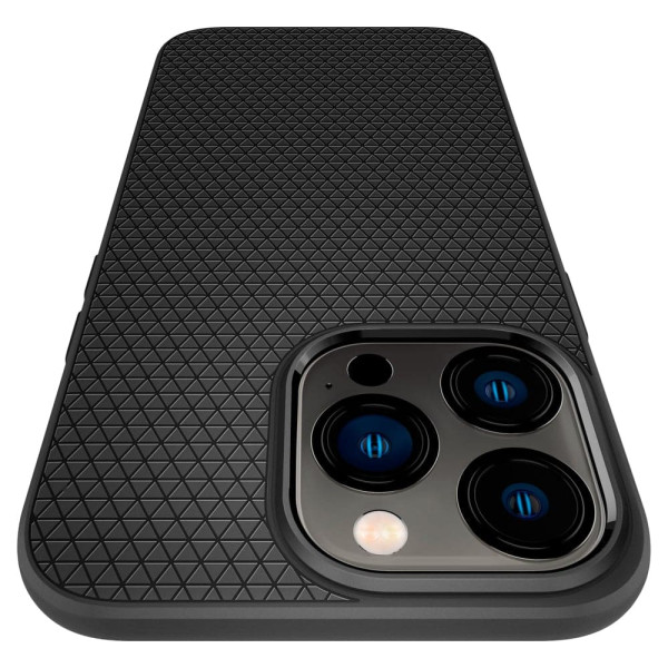 Чехол накладка Spigen Liquid Air Case for iPhone 13 Pro Max, Black (ACS03201)