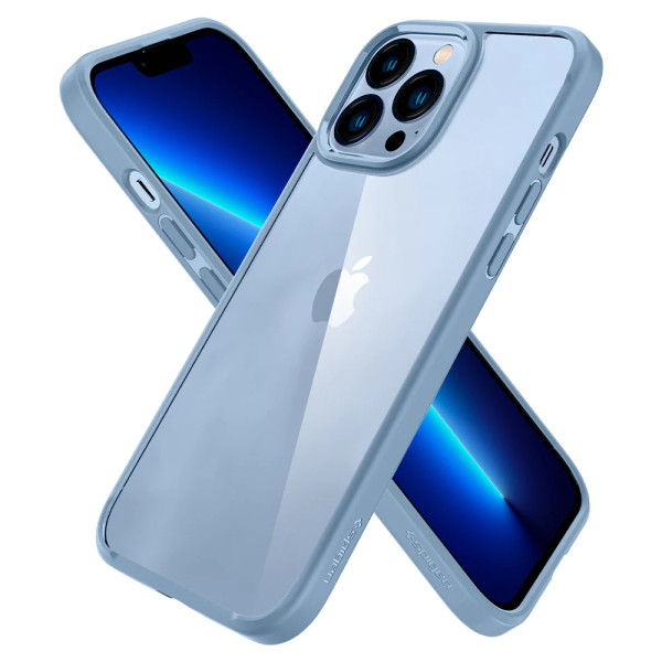 Чехол накладка Spigen Ultra Hybrid Case for iPhone 13 Pro Max, Sierra Blue (ACS04131)