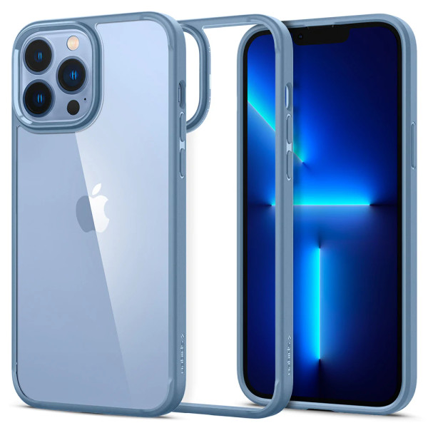 Чехол накладка Spigen Ultra Hybrid Case for iPhone 13 Pro Max, Sierra Blue (ACS04131)