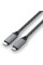 Кабель синхронизации Satechi USB4 C to C 80sm Cable 100W, Space Gray (ST-U4C80M)