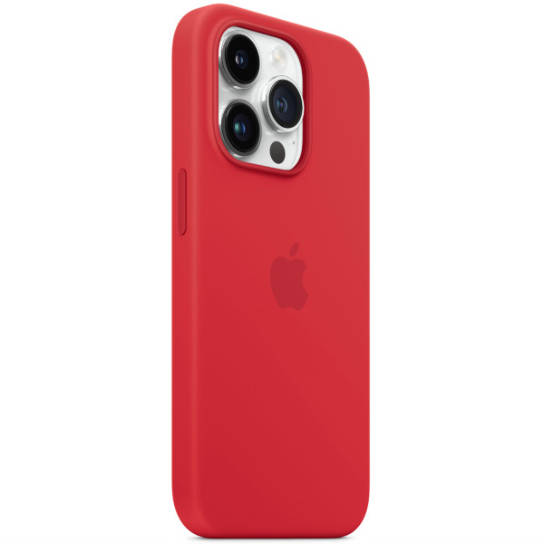 Чехол-накладка Apple Silicone Case with MagSafe for iPhone 14 Pro, (PRODUCT)RED (MPTG3)