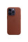 Кожанный чехол-накладка Apple Leather Case with MagSafe for iPhone 14 Pro Max, Umber (MPPQ3)