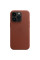 Кожанный чехол-накладка Apple Leather Case with MagSafe for iPhone 14 Pro Max, Umber (MPPQ3)