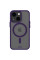 Чехол LAUT HUEX PROTECT with MagSafe IMPKT Cell Technology for iPhone 14, Dark Purple (L_IP22A_HPT_DPU)