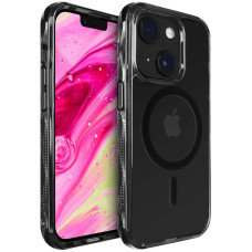 Чехол накладка LAUT CRYSTAL MATTER X with MagSafe for iPhone 14 Plus, Crystal Black (L_IP22C_CMX_UB)