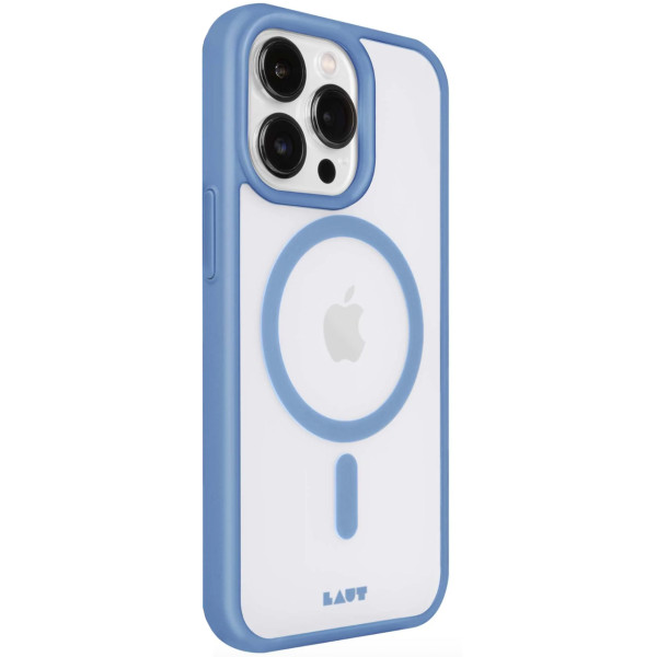 Чехол LAUT HUEX PROTECT with MagSafe IMPKT Cell Technology for iPhone 14 Pro Max, Ocean Blue (L_IP22D_HPT_BL)