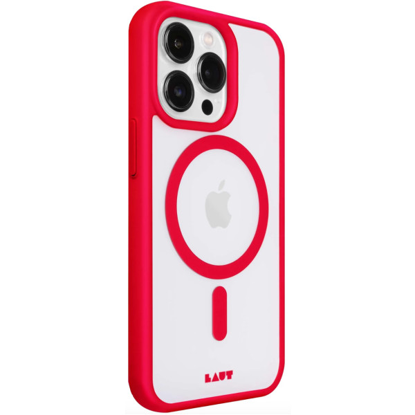Чехол LAUT HUEX PROTECT with MagSafe IMPKT Cell Technology for iPhone 14 Pro Max, Red (L_IP2D_HPT_R)
