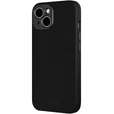 Чехол накладка Moshi Napa Slim Hardshell Case for iPhone 14, Midnight Black (99MO088081)
